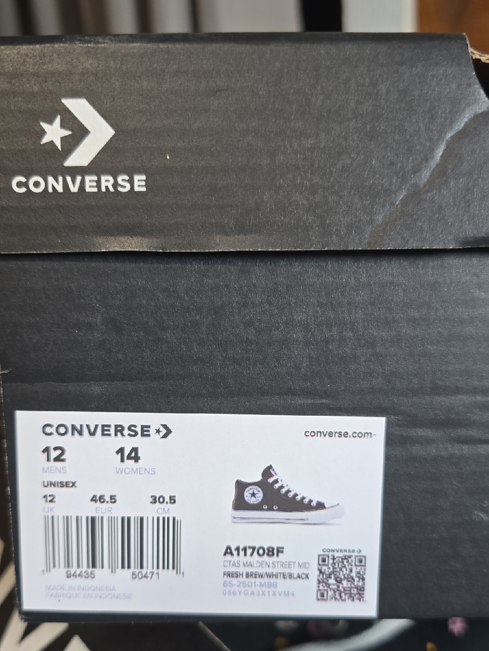 Converse Chuck Taylor All Star Malden Street Mid Brown Fresh Brew Men’s 12 NWT - Picture 6 of 6